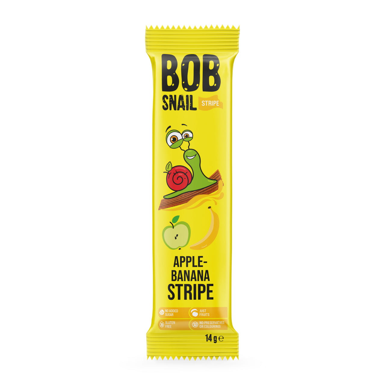Bob Snail Fruchtstreifen Apfel-Banane 30x14g