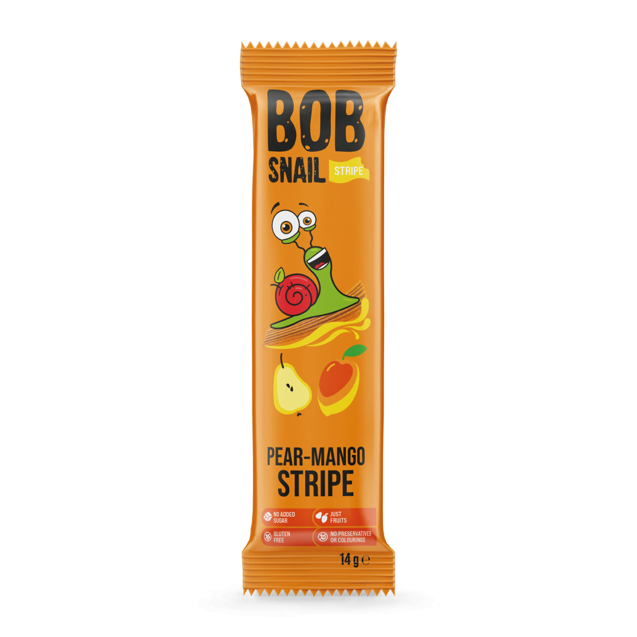 Bob Snail Fruchtstreifen Birne-Mango 30x14g