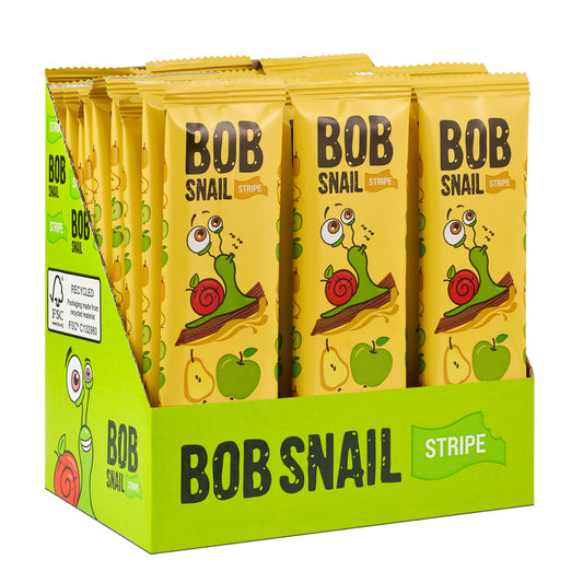 Bob Snail Fruchtstreifen Birne-Apfel 30x14g