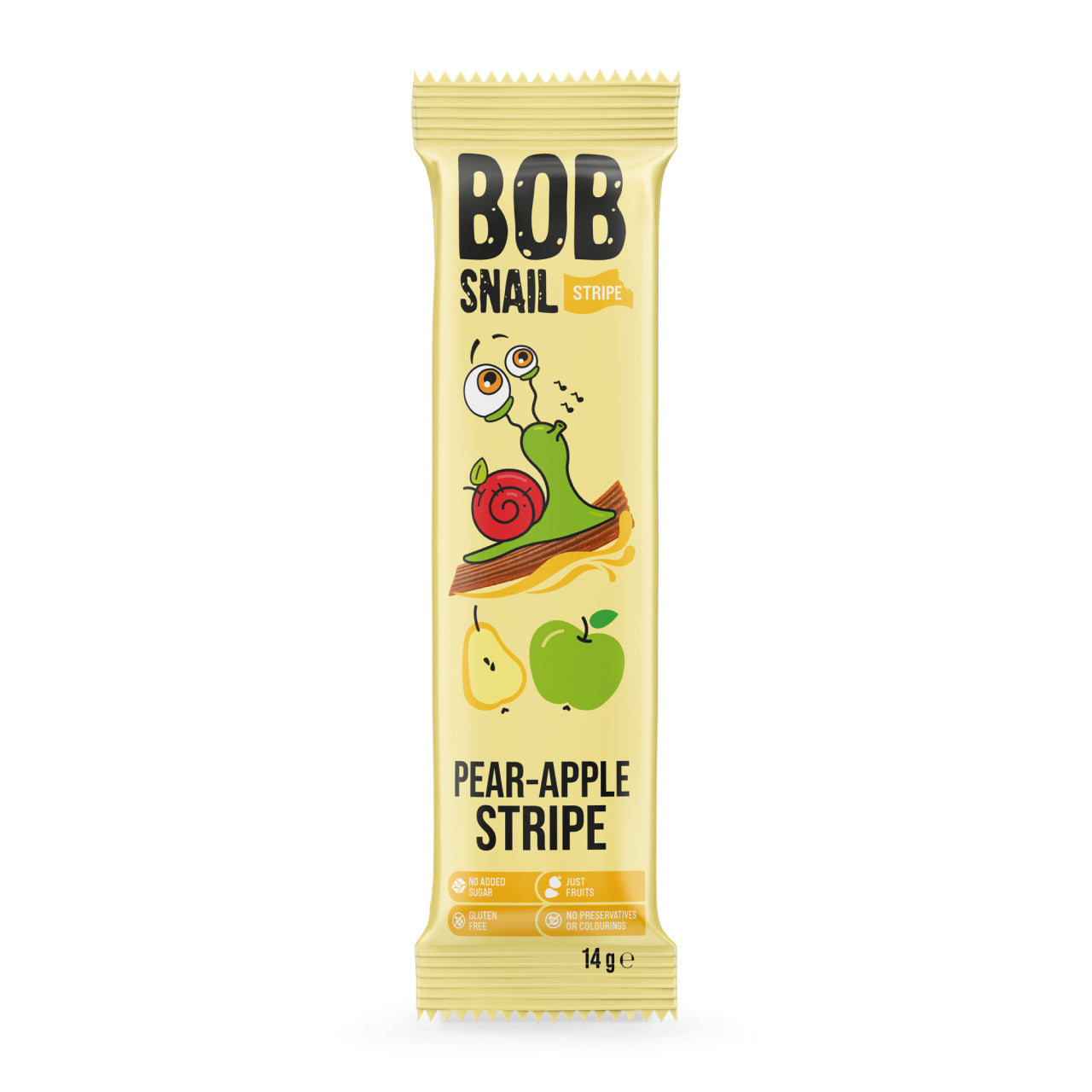 Bob Snail Fruchtstreifen Birne-Apfel 30x14g