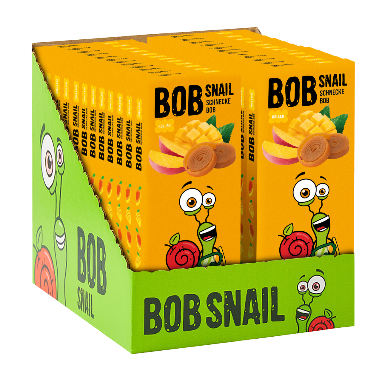Bob Snail Fruchtrollen Mango 24x30g