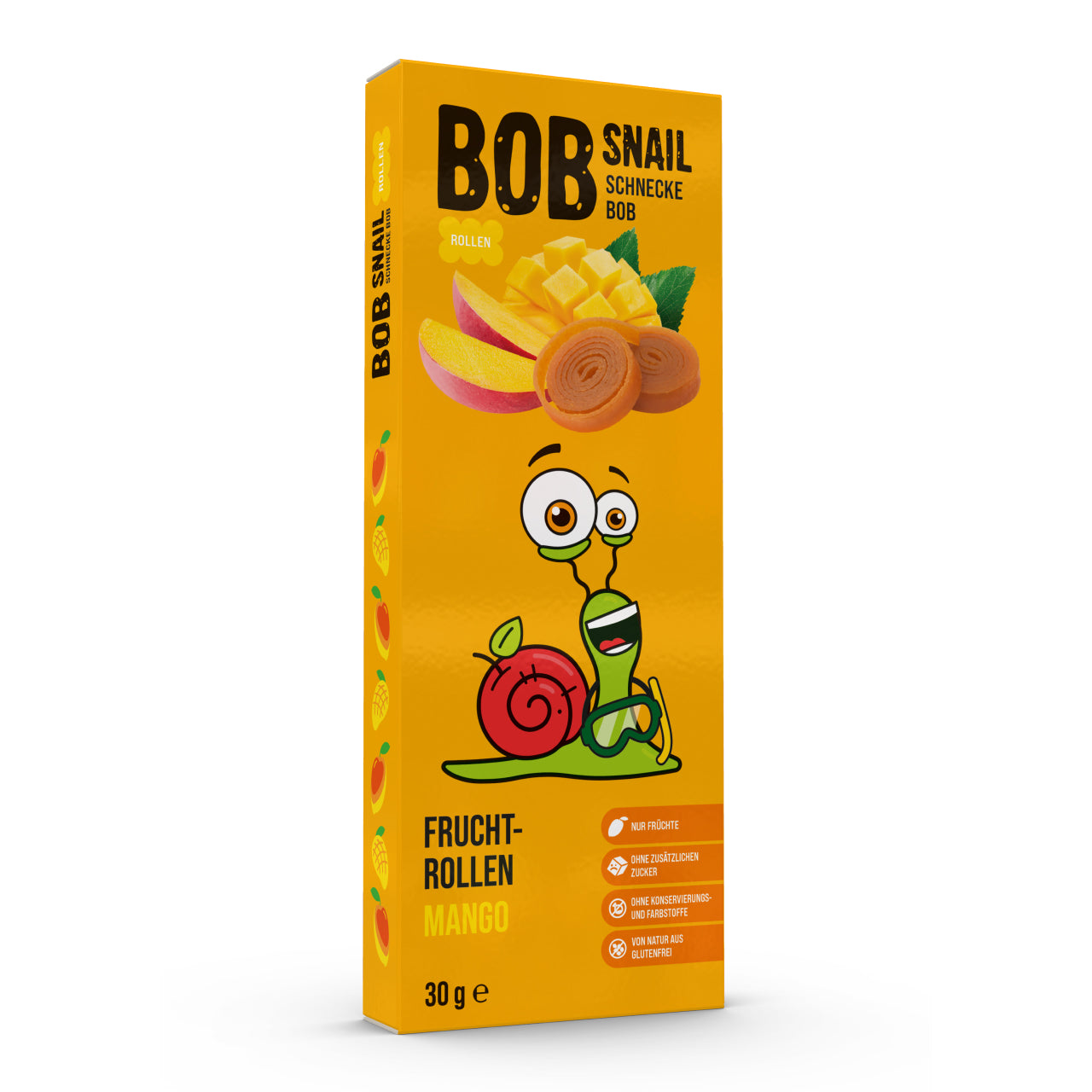 Bob Snail Fruchtrollen Mango 24x30g