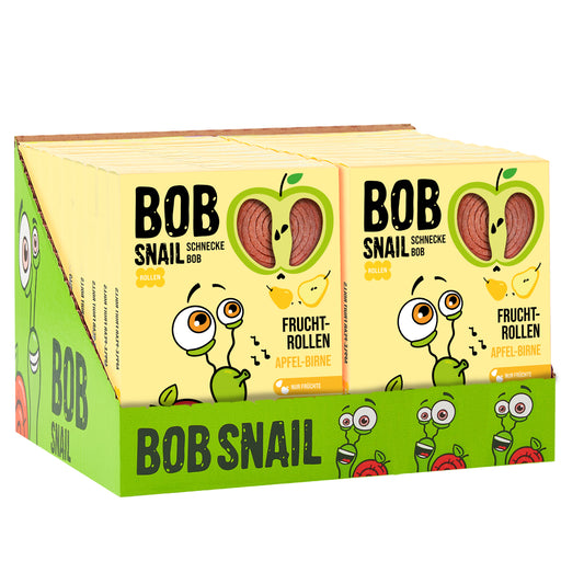 Bob Snail Fruchtrollen Apfel-Birne 20x60g