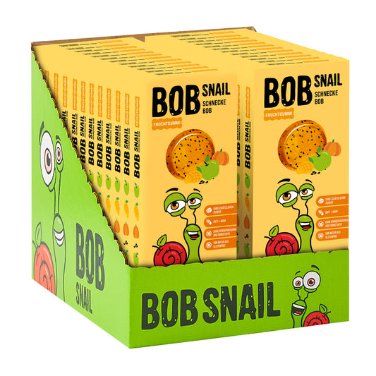 Bob Snail Fruchtgummi Apfel-Mango-Kürbis-Chia 24x27g