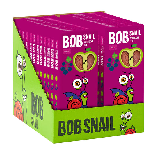 Bob Snail Fruchtrollen Apfel-Johannisbeere 24x30g