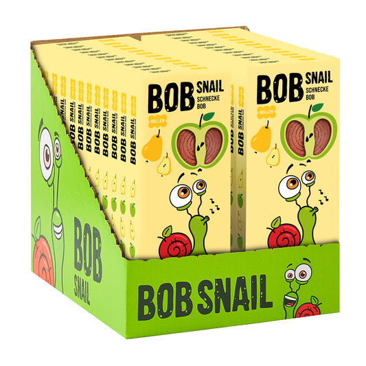 Bob Snail Fruchtrollen Apfel-Birne 24x30g