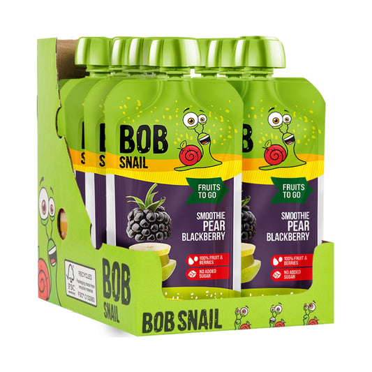 Bob Snail Smoothie Birne-Brombeere 10x120g