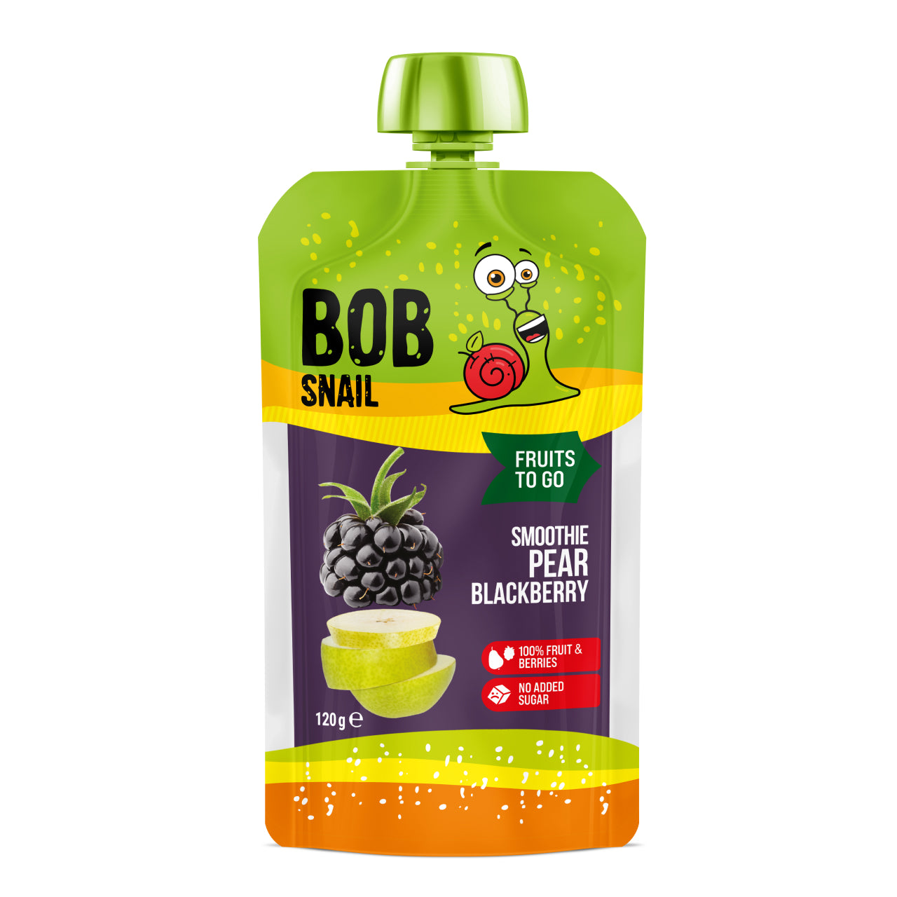 Bob Snail Smoothie Birne-Brombeere 10x120g