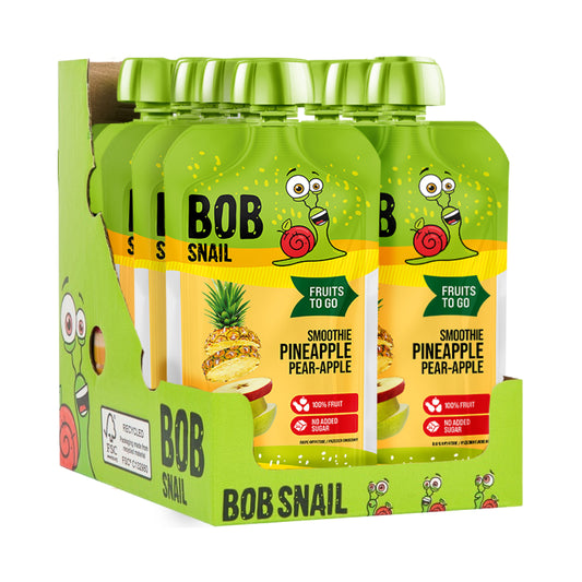 Bob Snail Smoothie Ananas-Birne-Apfel 10x120g