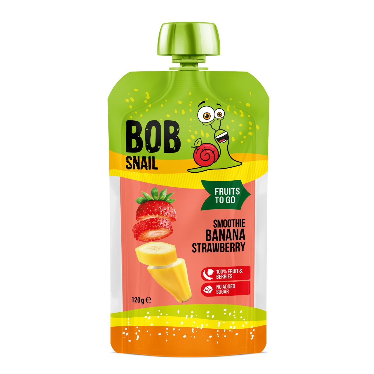 Bob Snail Smoothie Banane-Erdbeere 10x120g