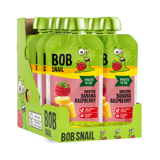 Bob Snail Smoothie Banane-Himbeere 10x120g