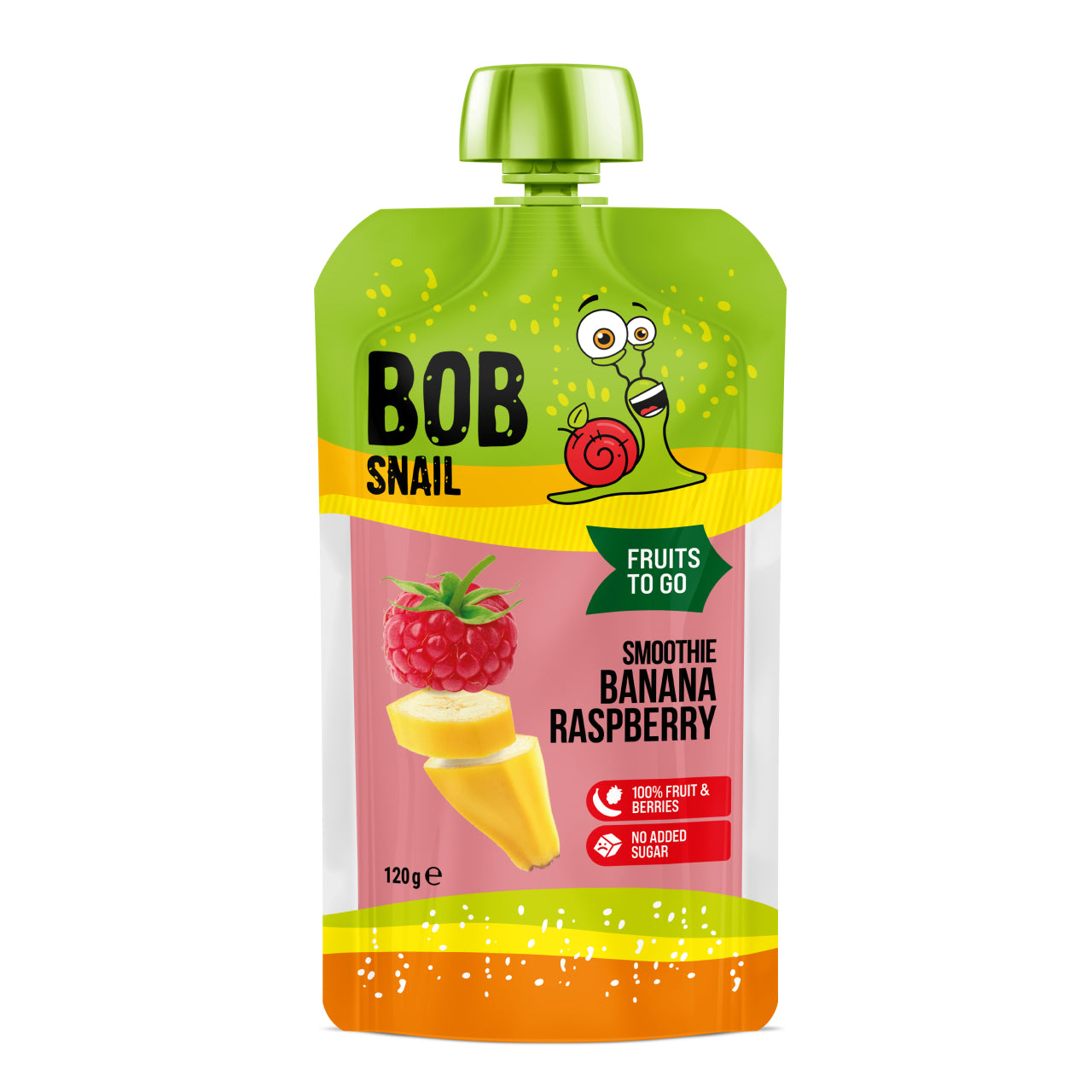 Bob Snail Smoothie Banane-Himbeere 10x120g