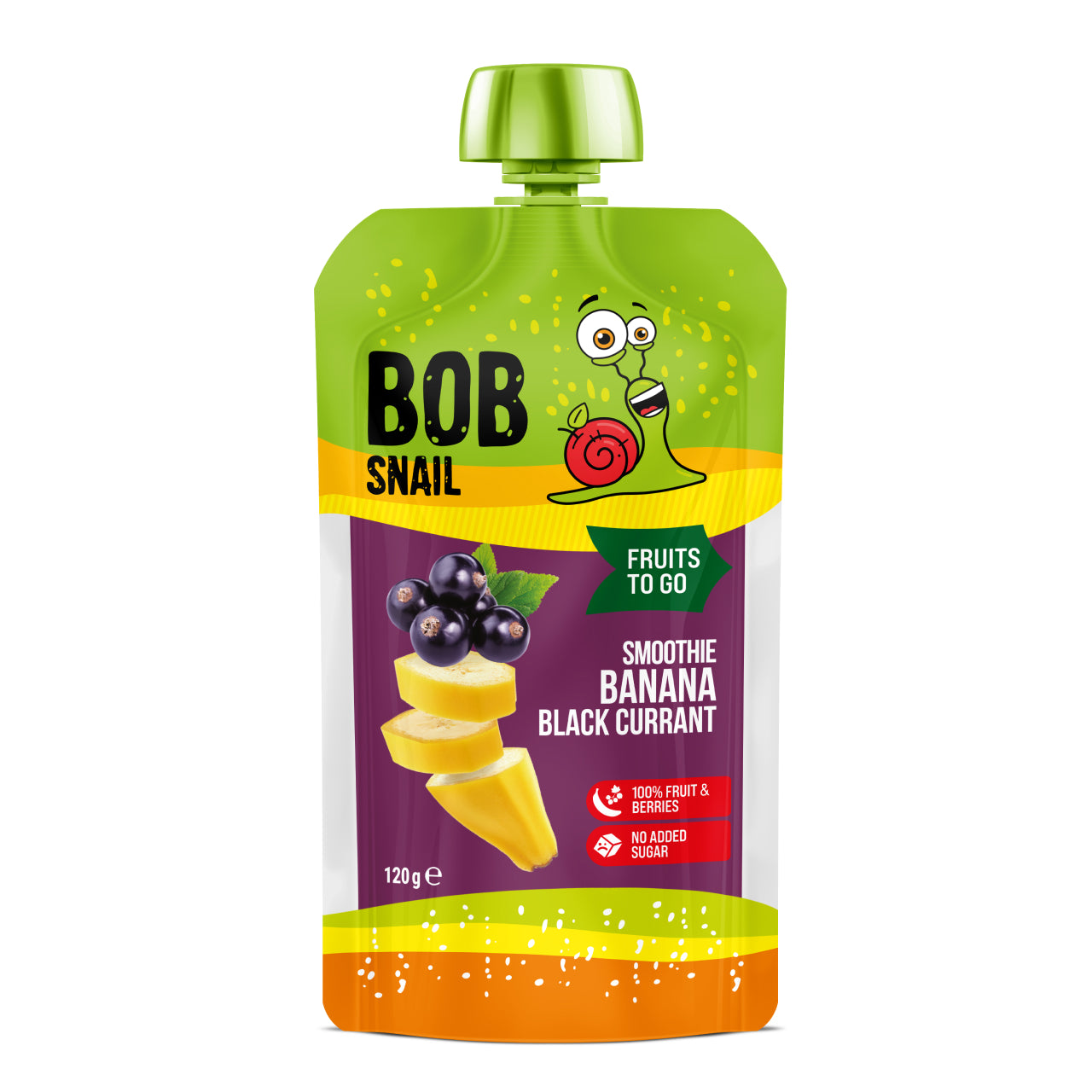 Bob Snail Smoothie Banane-Johannisbeere 10x120g